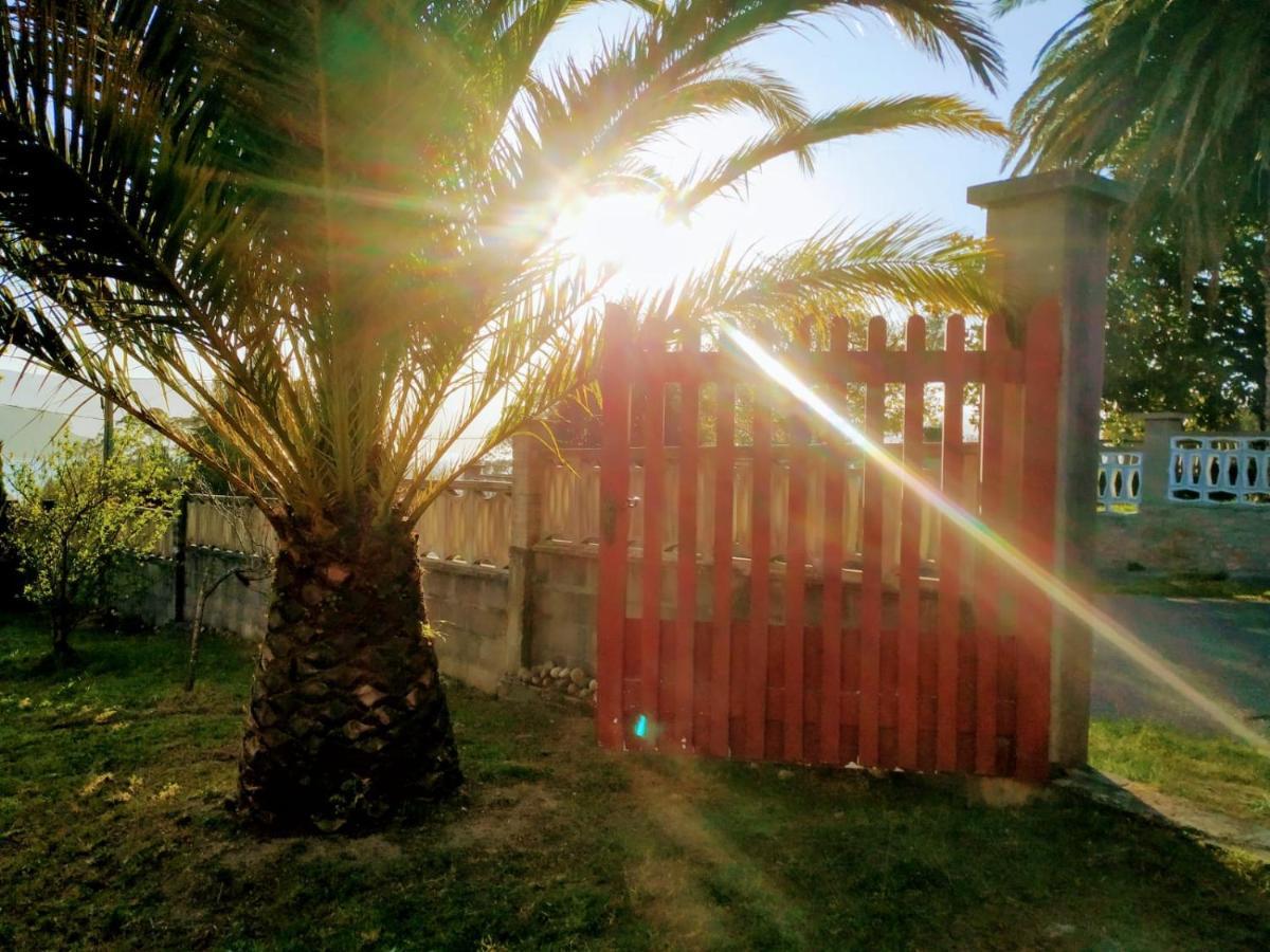 Casa En La Playa De Area Con Finca Privada Вивейро Екстериор снимка